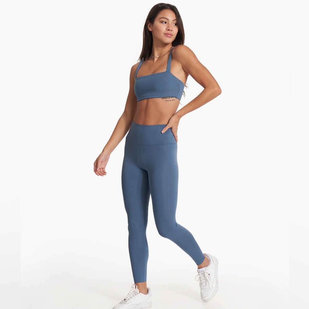 Vuori Blue High-Rise Leggings